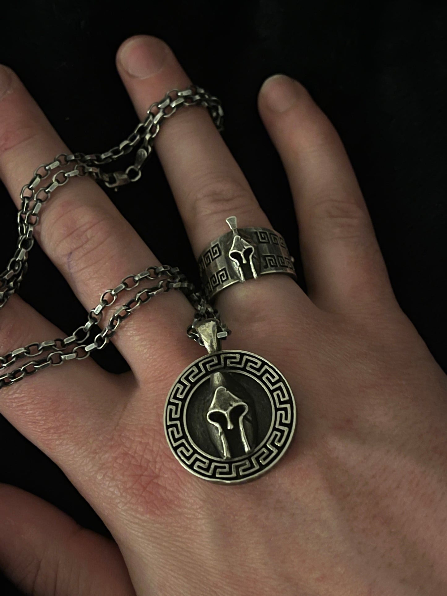 Corinthian Helmet Ring